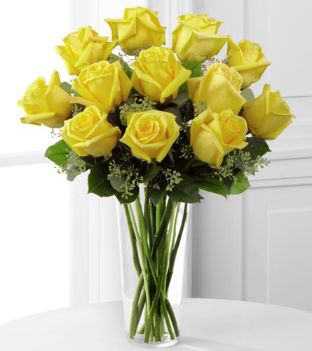 Yellow Rose Arrangement