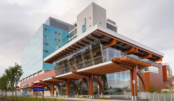 Surrey Memorial Hospital in Surrey BC